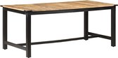 Eettafel 180x90x76 cm massief ruw mangohout
