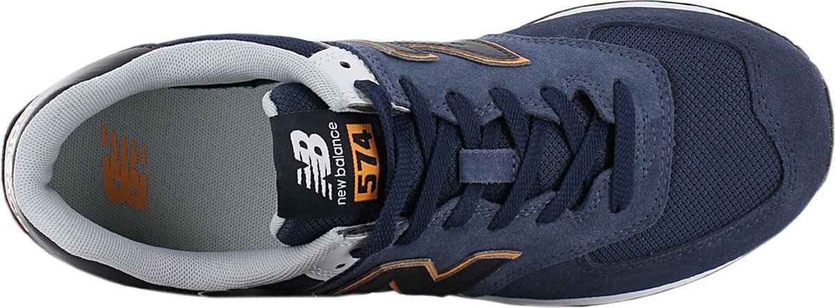 New Balance 574 heren sneaker - Donkerblauw - Maat 46,5 | bol.com