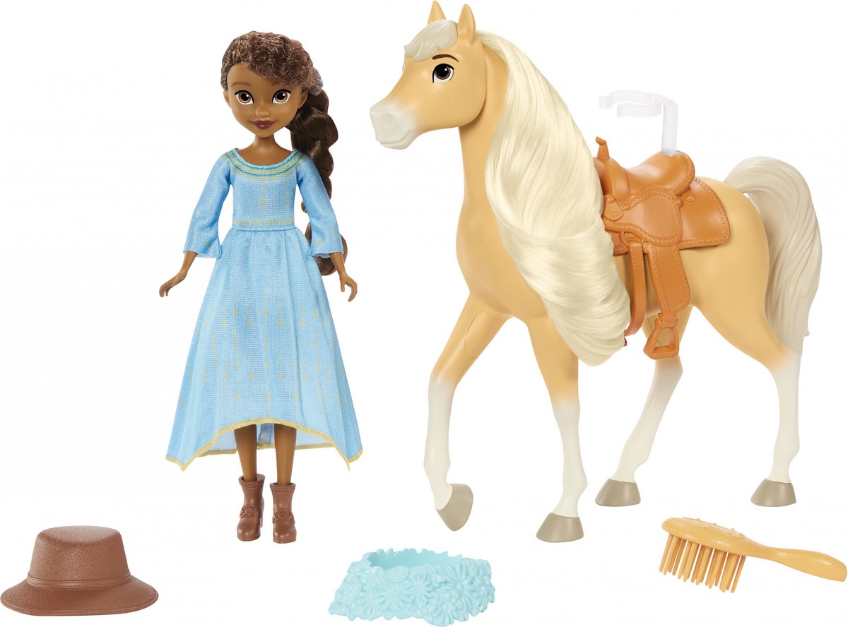 Jeu Jouet Personnage Cheval Spirit Marron pour Petite Fille 3 Ans Mattel