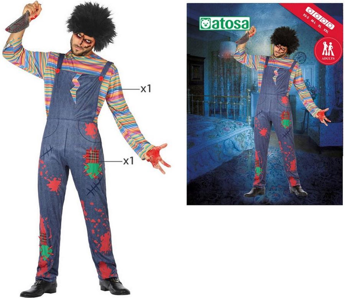 Atosa Bloederige Poppenkostuum Veelkleurig XL