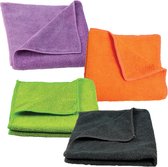 Microvezel 40x40 CM | Doek voor polijsten, waxen, polijsten | Oranje | Exterior clean | Auto wassen | Reinigen auto | Cleaning | Auto wassen | Car cleaning