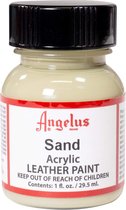 Angelus Leather Acrylic Paint - textielverf voor leren stoffen - acrylbasis - Sand - 29,5ml