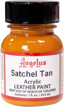 Angelus Leather Acrylic Paint - textielverf voor leren stoffen - acrylbasis - Satchel Tan - 29,5ml