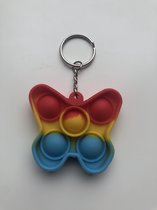 Pop It - Sleutelhanger - Vliender - Mini Pop It - Tegen Stress