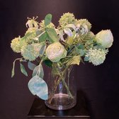 Zijden boeket - Floral Snowball - Floral Boutique