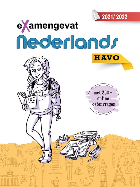 eXamengevat Nederlands HAVO 2022-2023 (examenstofbundel en t ... - cover