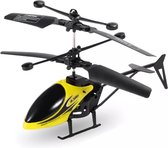 Wards Helikopter - Helikopter Afstandsbestuurbaar - Bestuurbare Helikopter - Speelgoed Helikopter - RC Helikopter - Geel