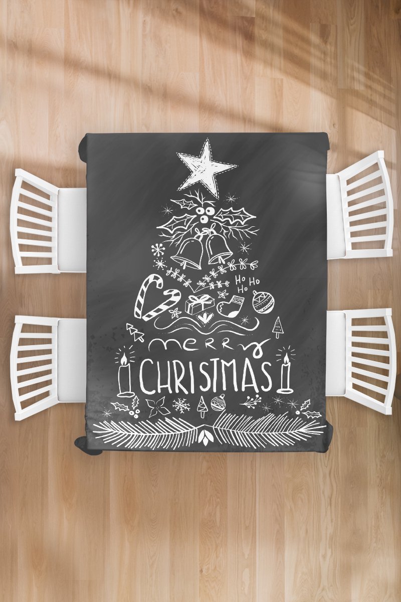 Linnen Tafelkleed Beige 250x140 cm | It's all about Christmas