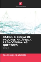 Rating E Bolsa de Valores Na África Francófona