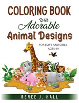 Coloring Book with Adorable Animal Designs