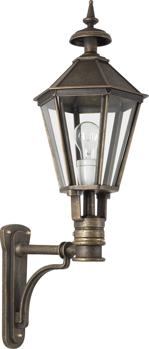 Keizer S Brons - wandlamp - klassiek - elegant - stoer