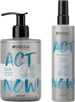 Droog haar pakket Indola ACT NOW!