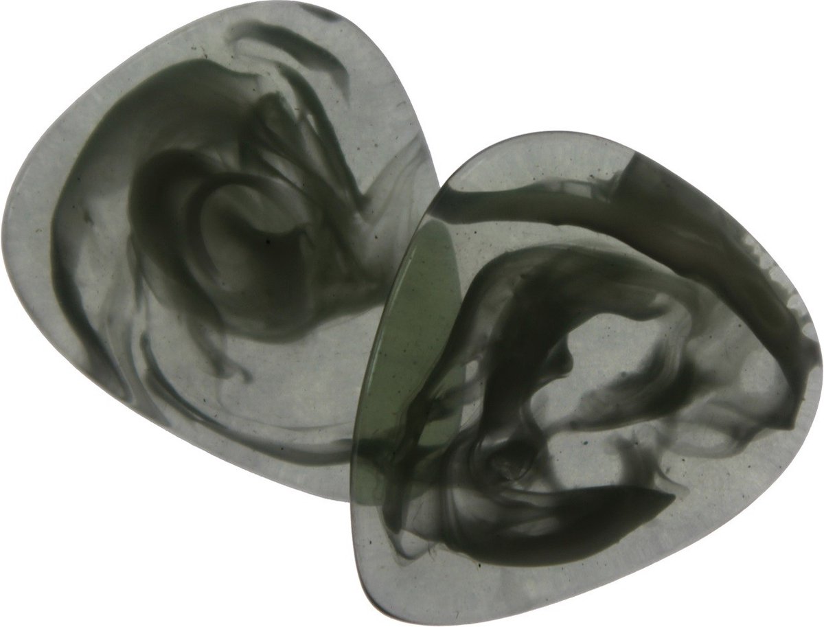 Epoxy plectrum donker groen swirl 3.00 mm 2-pack