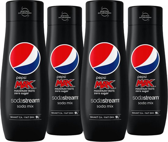 Sirop Sodastream Pepsi-Max 4 pack