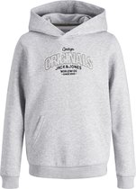 JACK&JONES JUNIOR JORSURFACE BRANDING SWEAT HOOD BF JR Jongens Trui  - Maat 128
