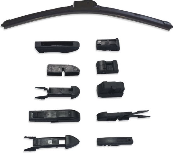 Rubberen ruitenwissers, 4 stuks, 80 cm, universele ruitenwissers, vervangende rubberen ruitenwissers, verstelbare ruitenwissers, compatibel met alle ruitenwissers Rubberen ruitenwissers, 4 stuks, 80 cm, universele ruitenwissers, vervangende rubberen ruitenwissers, verstelbare ruitenwissers, compatibel met alle ruitenwissers