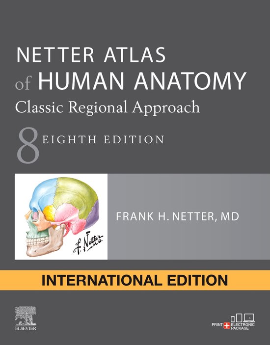 Netter Atlas of Human Anatomy: Classic Regional Approach - cover