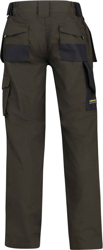 Pantalon de travail STØRVIK Homme Vert olive - Taille L - DAVID
