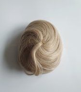Haarstuk Knot Messy Bun scrunchie Elegant stijl As Blond