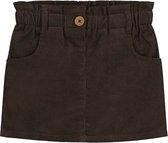 Prénatal peuter rok - kinderkleding voor meisjes - maat 86 - Donkerbruin