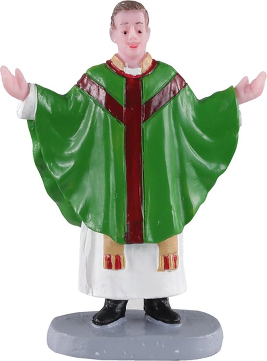 Lemax - Parish Priest - Kersthuisjes & Kerstdorpen