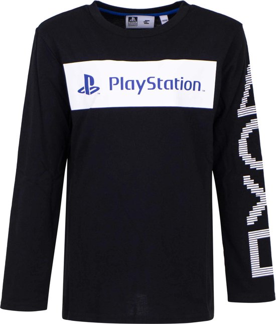 Playstation / gamer shirt / longsleeve kinderen, maat 158-164