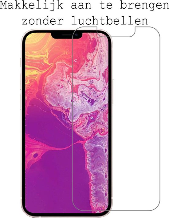 Coque iPhone 13 Pro en Siliconen avec protection d'écran - Coque iPhone 13 Pro avec protection d'écran Verte - Coque iPhone 13 Pro - Verte