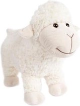 knuffel Schaap junior 32 cm pluche wit