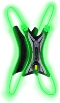 Led Vest USB Spider| BEE SAFE green | hardloop verlichting | hardloopvest met verlichting