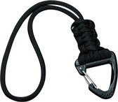 Keycords | Lanyard | Keycord Haak Clipsluiting Zwart | Metaal en Nylon