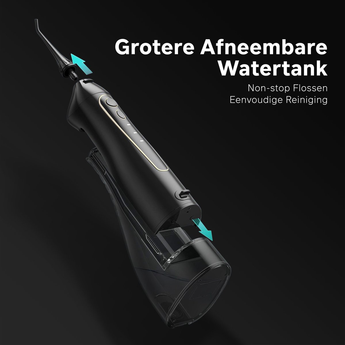 Bintoi iSonic F600 Waterflosser - Draadloze Monddouche thumbnail 6