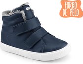 Bibi Agility Winter Sneakers with Fur - Navy