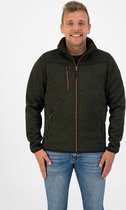 Kjelvik Luuc groen vest knitwear - maat 5XL