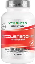 Vemoherb Ecdysterone - Sportsupplement - 90 capsules - 95% beta-ecdysterone