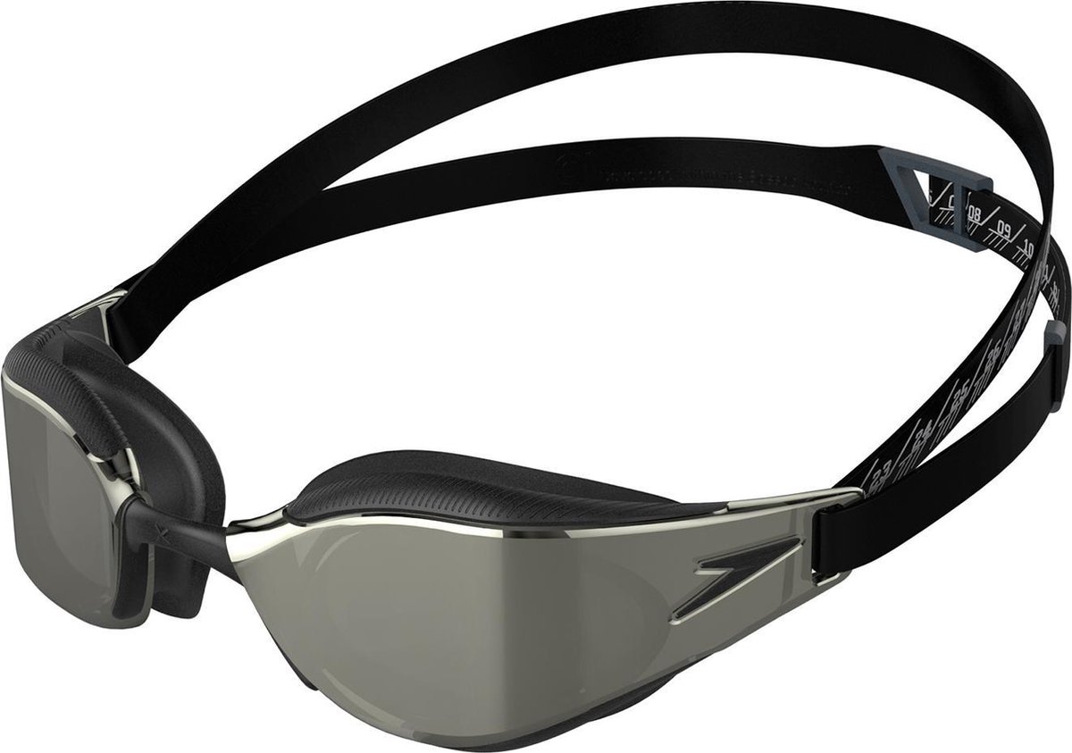 Speedo - Zwembril - Fastskin Hyper Elite Mirror - Zwart/Chrome - Default Title