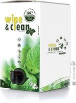 Wipe & Clean MUNT - EM - microbiële allesreiniger - Agriton - 2 liter