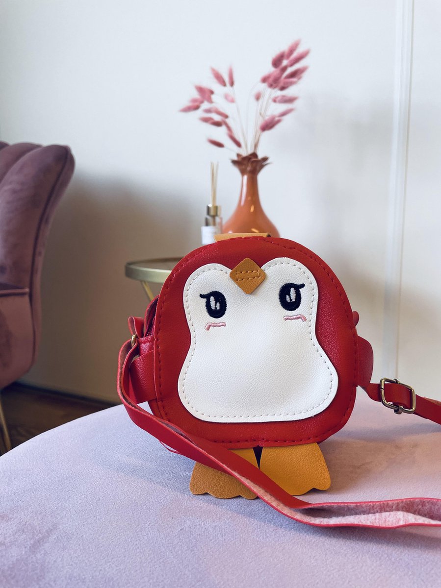 Pinguin tas | rood
