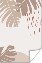 Poster Été - Tropical - Feuille - 40x60 cm