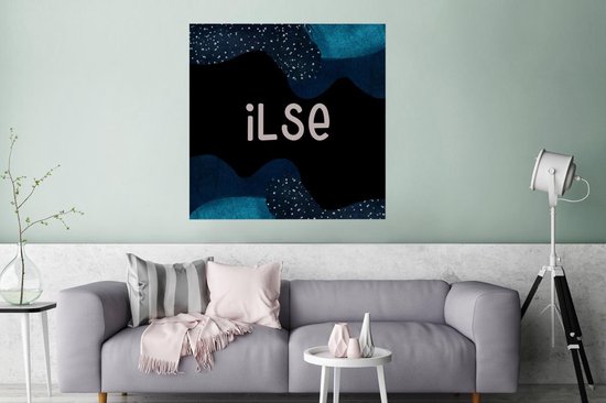 Affiche Ilse - Pastel - Fille - 75x75 cm