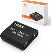 HDMI Capture Card / Cam link inclusief 1.5m HDMI-kabel - Livestreamen - Video grabber - Ondersteunt microfoon en geluid