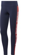 Reebok  legging Vrouwen blauw Heer