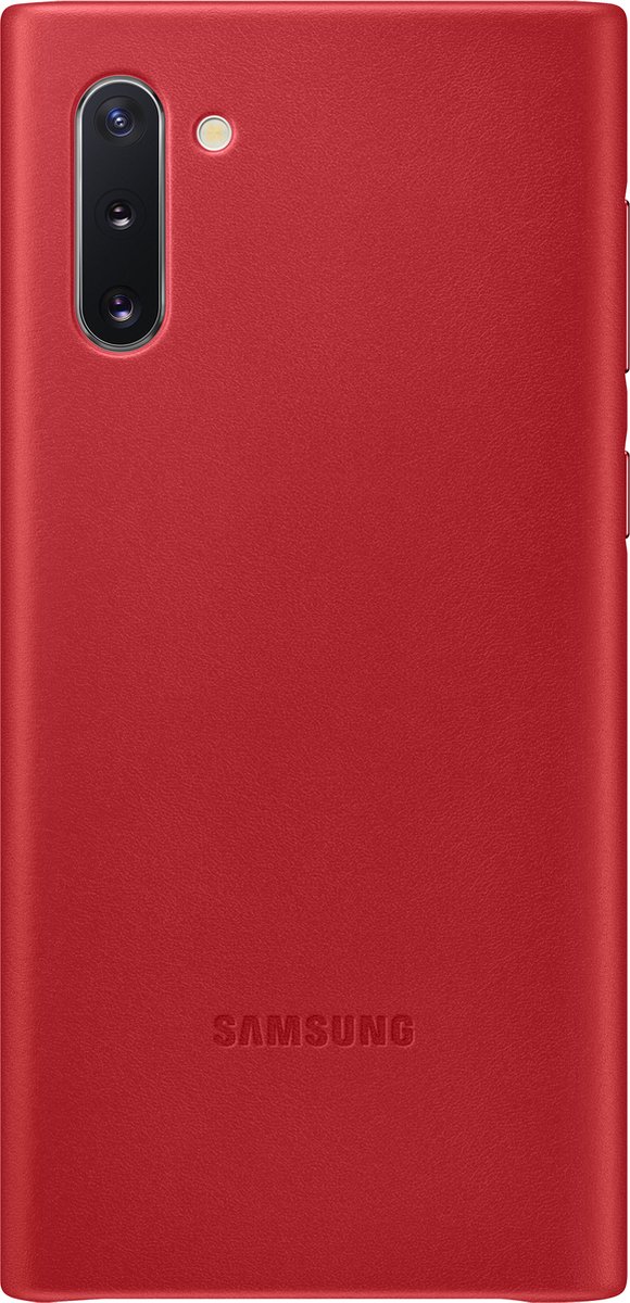 Samsung - Leather Cover - Galaxy Note 10 - Red
