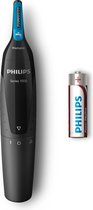 Philips Norelco NOSETRIMMER Series 1000 Comfortabele neus- en oortrimmer