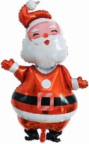 Kerstman Ballon - XXL - 120cm - Folie Ballon - Kerst - Winter - Versiering - Ballonnen - Kerstversiering - Thema Feest - Helium ballon - Leeg - Kerst Decoratie