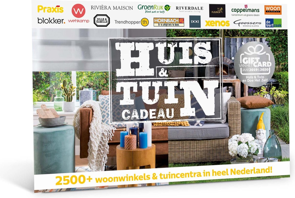 Huis & Tuin Cadeaukaart - 65 euro | bol.com