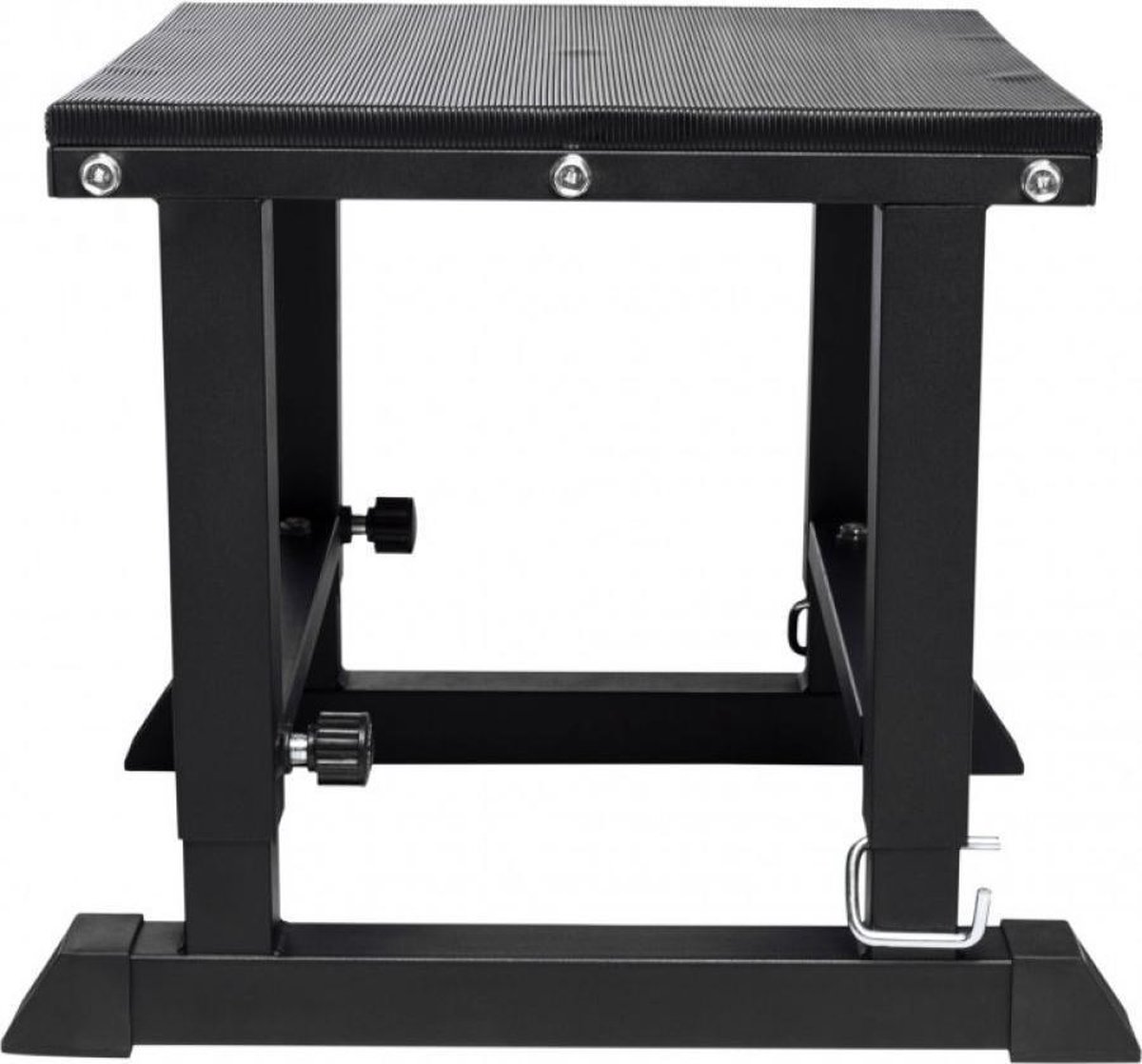 Plyobox In Acciaio Gorilla Sports - Regolabile 5 Altezze, 300 Kg, 59x50x45-65 Cm - Foto 7