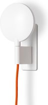 Maggy Wandlamp - wit mat - oranje