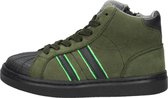 KEQ Jongens veterschoenen Veterschoenen Hoog - groen - Maat 27