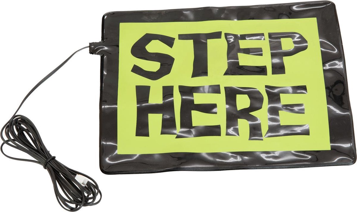 Europalms - Halloween - Decoratie - Versiering - Accesoires - Halloween Activation Pad Step Here