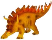 speelfiguur Stegosaurus junior 35 cm oranje